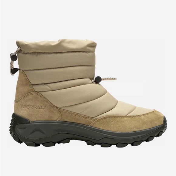 Merrell Winter Moc Zero Tall in Beige Size 4.5/6.5 - Picture 1 of 8